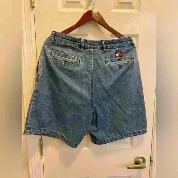 Vintage 90s Tommy Hilfiger shorts sz 34 - Picture 5 of 6